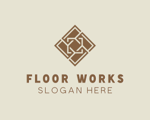 Flooring Tiling Pattern logo