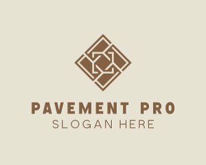 Flooring Tiling Pattern logo design