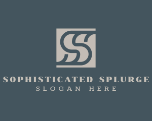 Professional Firm Letter S logo design