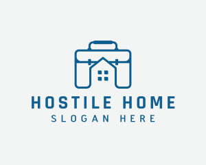 Work Briefcase Home logo design