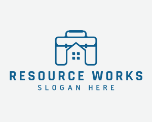 Work Briefcase Home logo