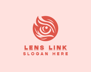 Eagle Eye Lens logo design