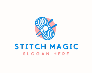 Knitting Yarn String logo