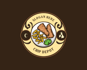 Chips Fries United Kingdom logo