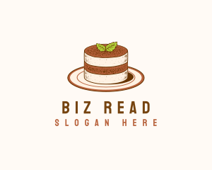 Tiramisu Pastry Cake Baking logo design