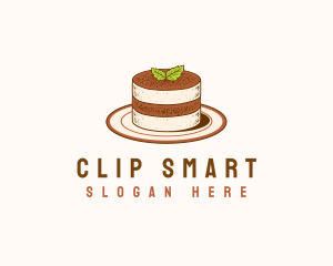 Tiramisu Pastry Cake Baking logo design