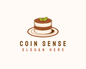 Tiramisu Pastry Cake Baking logo design