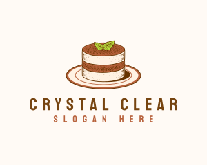 Tiramisu Pastry Cake Baking logo design