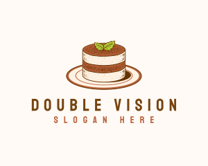 Tiramisu Pastry Cake Baking logo design