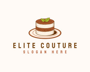 Tiramisu Pastry Cake Baking logo design