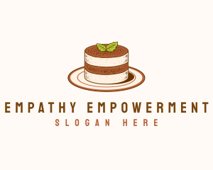 Tiramisu Pastry Cake Baking logo design