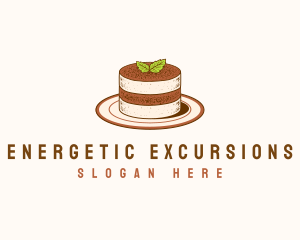 Tiramisu Pastry Cake Baking logo design