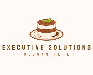 Tiramisu Pastry Cake Baking logo design