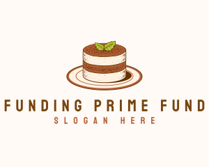 Tiramisu Pastry Cake Baking logo design