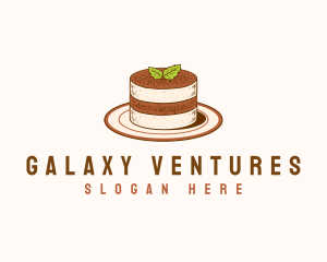 Tiramisu Pastry Cake Baking logo design