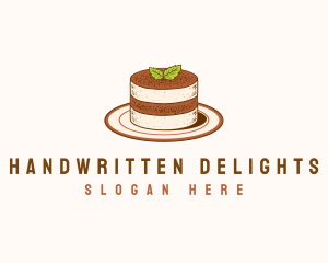 Tiramisu Pastry Cake Baking logo design