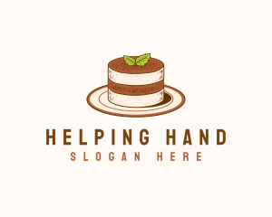 Tiramisu Pastry Cake Baking logo design