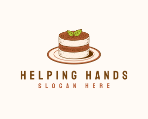 Tiramisu Pastry Cake Baking logo design