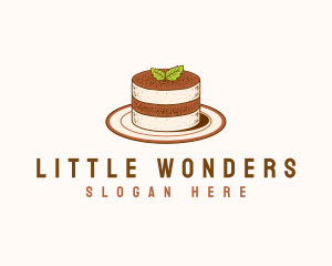 Tiramisu Pastry Cake Baking logo design