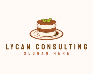 Tiramisu Pastry Cake Baking logo design