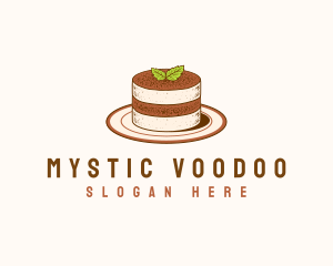 Tiramisu Pastry Cake Baking logo design