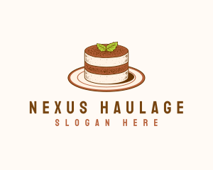 Tiramisu Pastry Cake Baking logo design