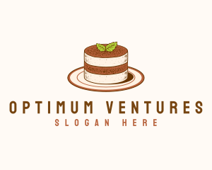 Tiramisu Pastry Cake Baking logo design