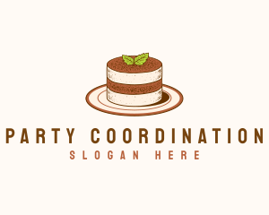 Tiramisu Pastry Cake Baking logo design