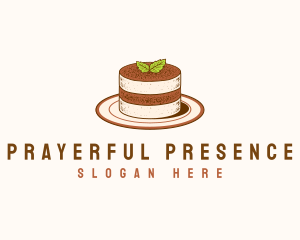 Tiramisu Pastry Cake Baking logo design