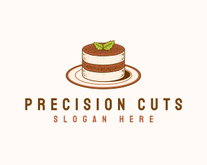 Tiramisu Pastry Cake Baking logo design