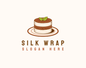 Tiramisu Pastry Cake Baking logo design