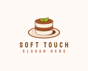 Tiramisu Pastry Cake Baking logo design