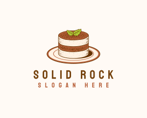 Tiramisu Pastry Cake Baking logo design