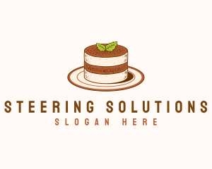 Tiramisu Pastry Cake Baking logo design