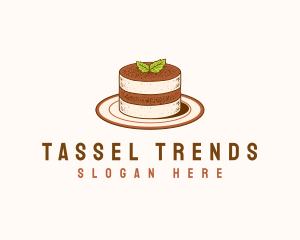 Tiramisu Pastry Cake Baking logo design