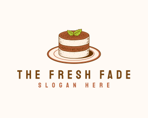 Tiramisu Pastry Cake Baking logo design