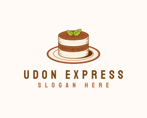 Tiramisu Pastry Cake Baking logo design