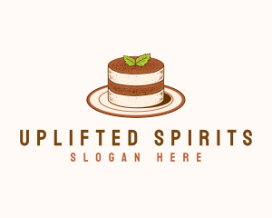 Tiramisu Pastry Cake Baking logo design