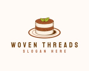 Tiramisu Pastry Cake Baking logo design