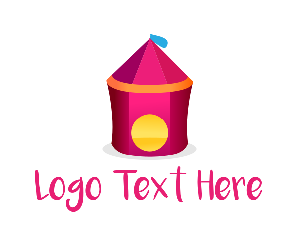 Pink House logo example 1