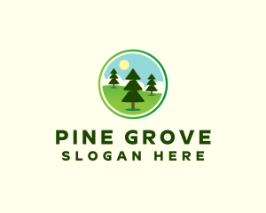 Pine Tree Wood  logo