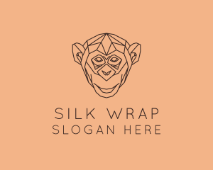 Monkey Wild Animal logo design