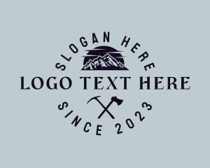 Rustic Mountain Adventure logo