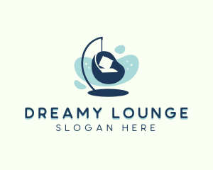 Lounge Hanging Chair logo design