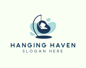 Lounge Hanging Chair logo design