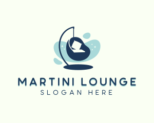 Lounge Hanging Chair logo design