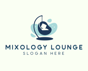 Lounge Hanging Chair logo design