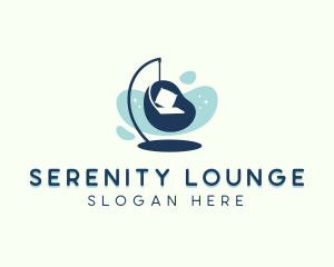 Lounge Hanging Chair logo design