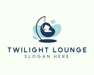 Lounge Hanging Chair logo design