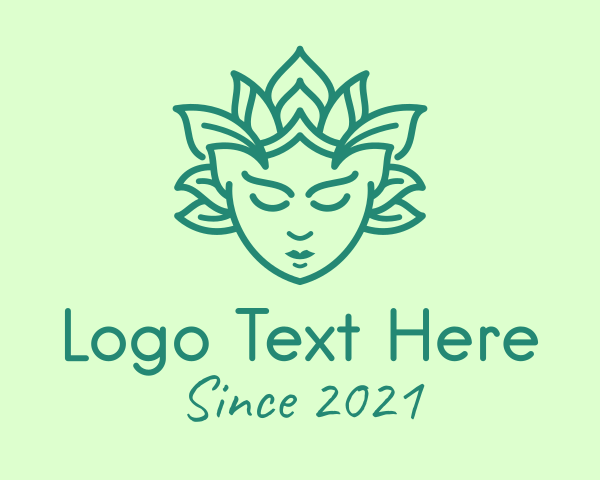Mother Nature logo example 1